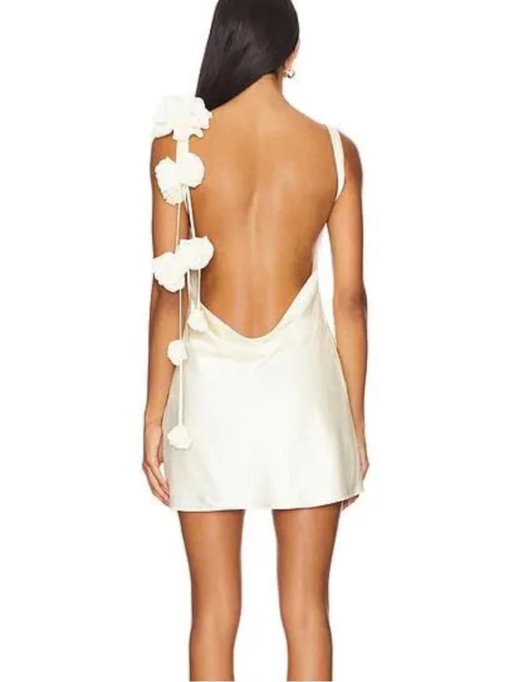 Lovers and Friends x Maggie MacDonald Mariam rosette detail Mini Dress
